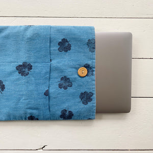 Laptop pouch - Leaf print